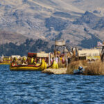 Sivøerne Los Uros, Titicaca søen i Peru